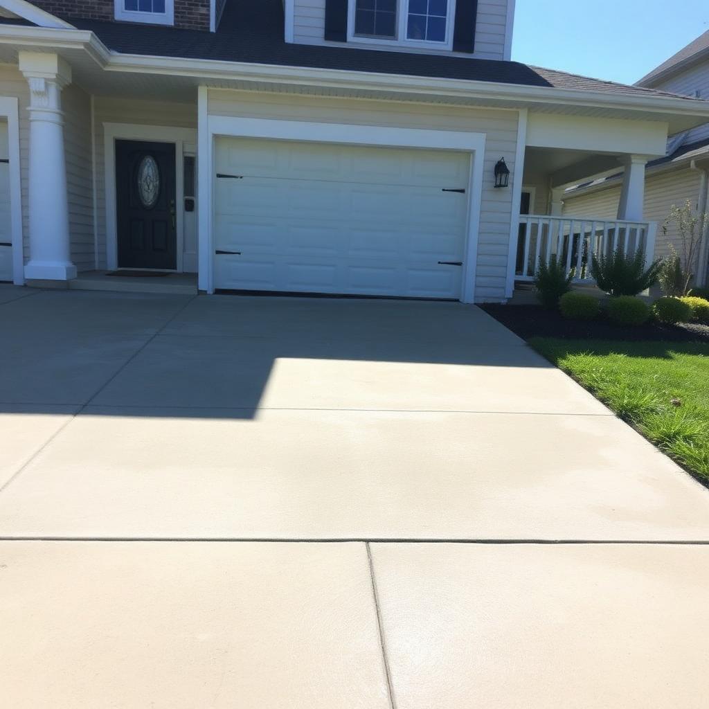 After: Sparkling Pressure-Washed Finish