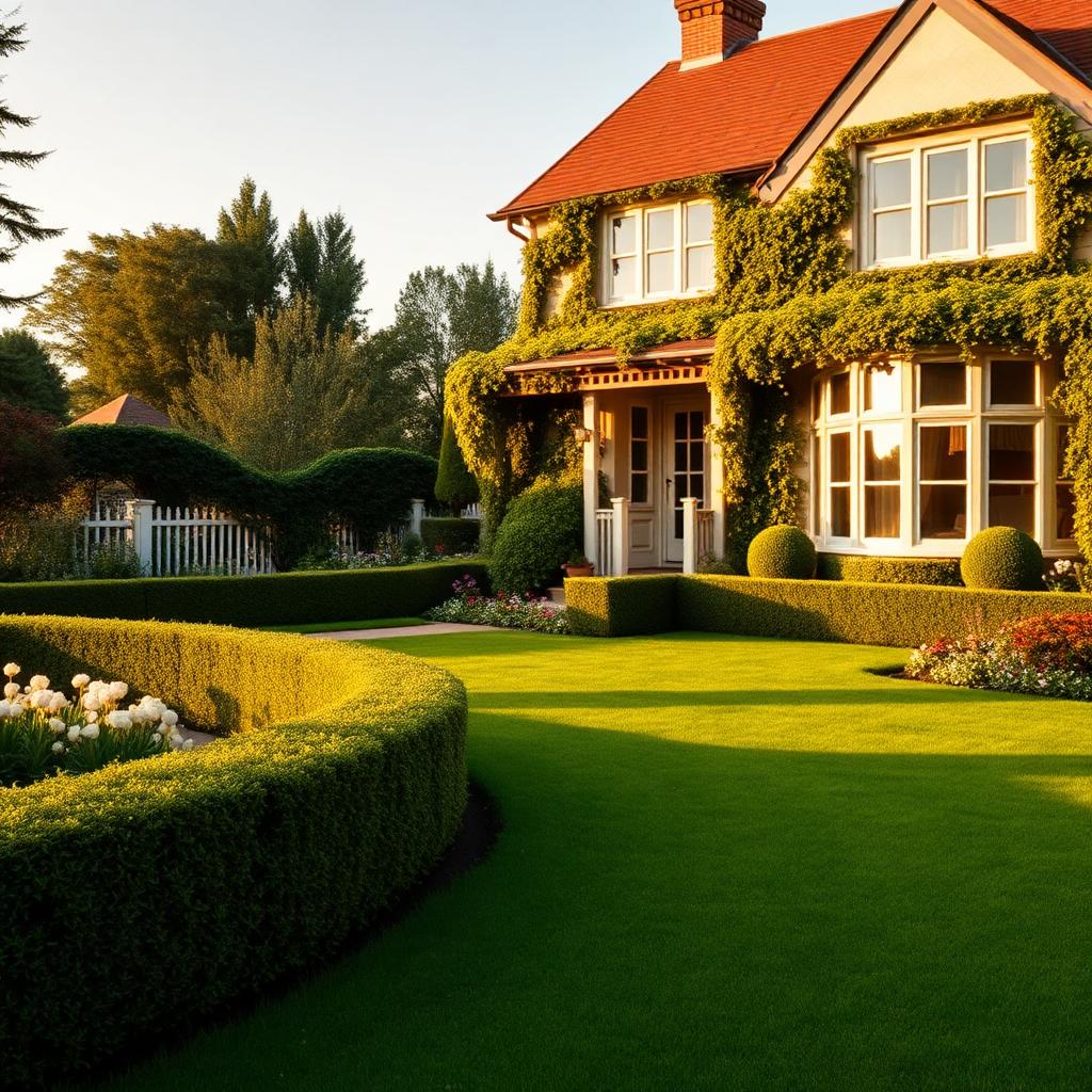 After: Pristine English Garden Design